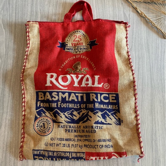 Royal Basmati Rice Tote Bag - Picture 1 of 2
